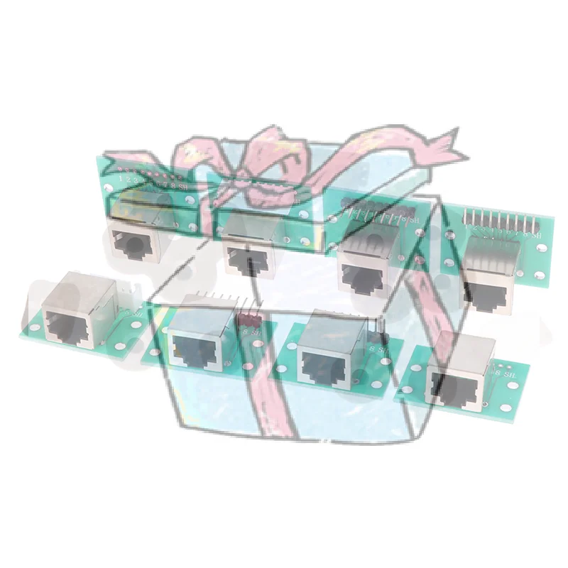 【Cca】1Pcs RJ45 8P A…