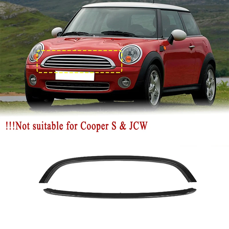 

Front Bumper Honeycomb Grille Mesh Trim Gloss Black ABS Plastic For Mini Cooper R55 R56 R57 2007-2015 51132751040 51112751624