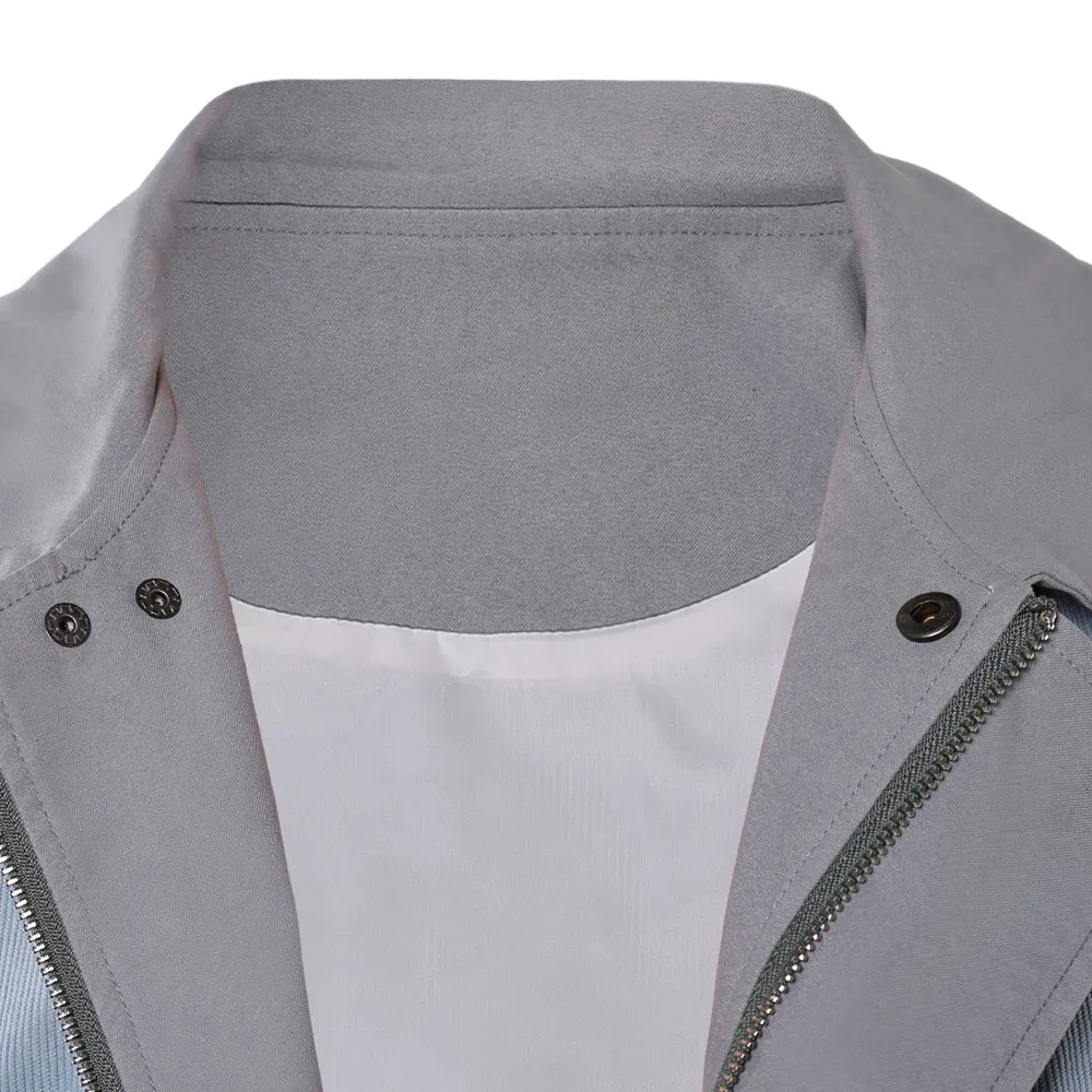 Mike Wheeler Cosplay Coat Costume Fantasy TV ST Roleplay Men Blue Grey Jacket Outwear Halloween Carnival Party Disguise Suit - view 6