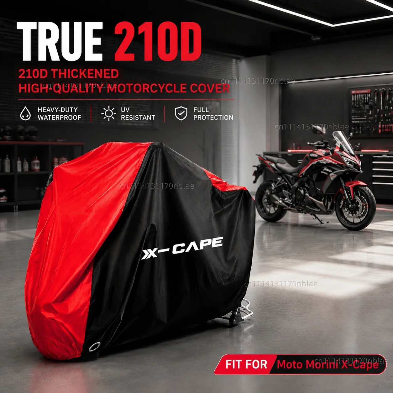 

For Moto Morini X-Cape 650 650X 2023 2022 XCape 210D Motorcycle Cover Waterproof Dustproof UV Protection Moto Rain Cover