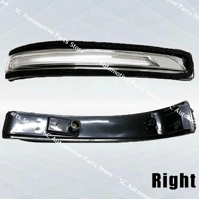 For Hyundai Kia Picanto 2008-2011 Auto Car Accessories Exterior Rearview Side Left Right Mirror Glass LED Turn Signal Lamp Light