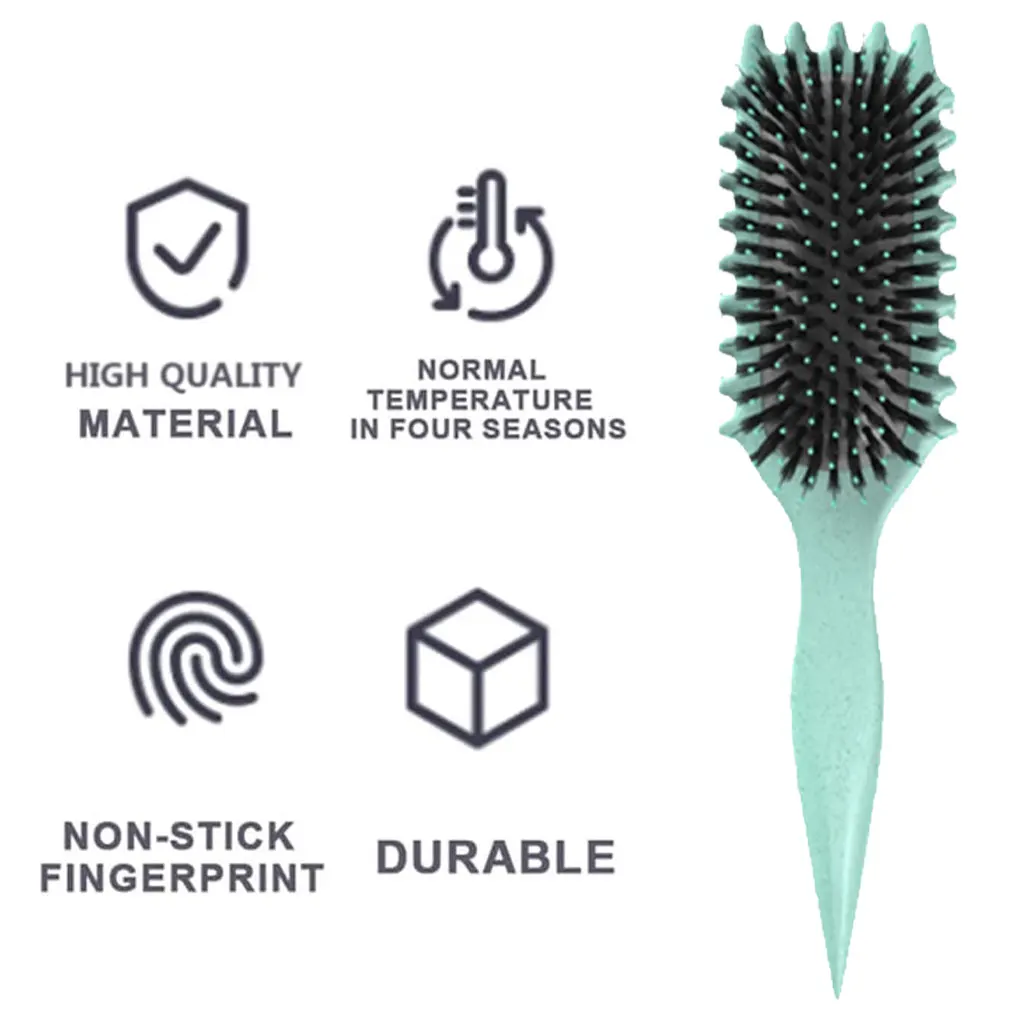 Compact Comb Takes Care Of Curly Hair Effortlessly Hairdressing Comb Combing Hair Hair Care