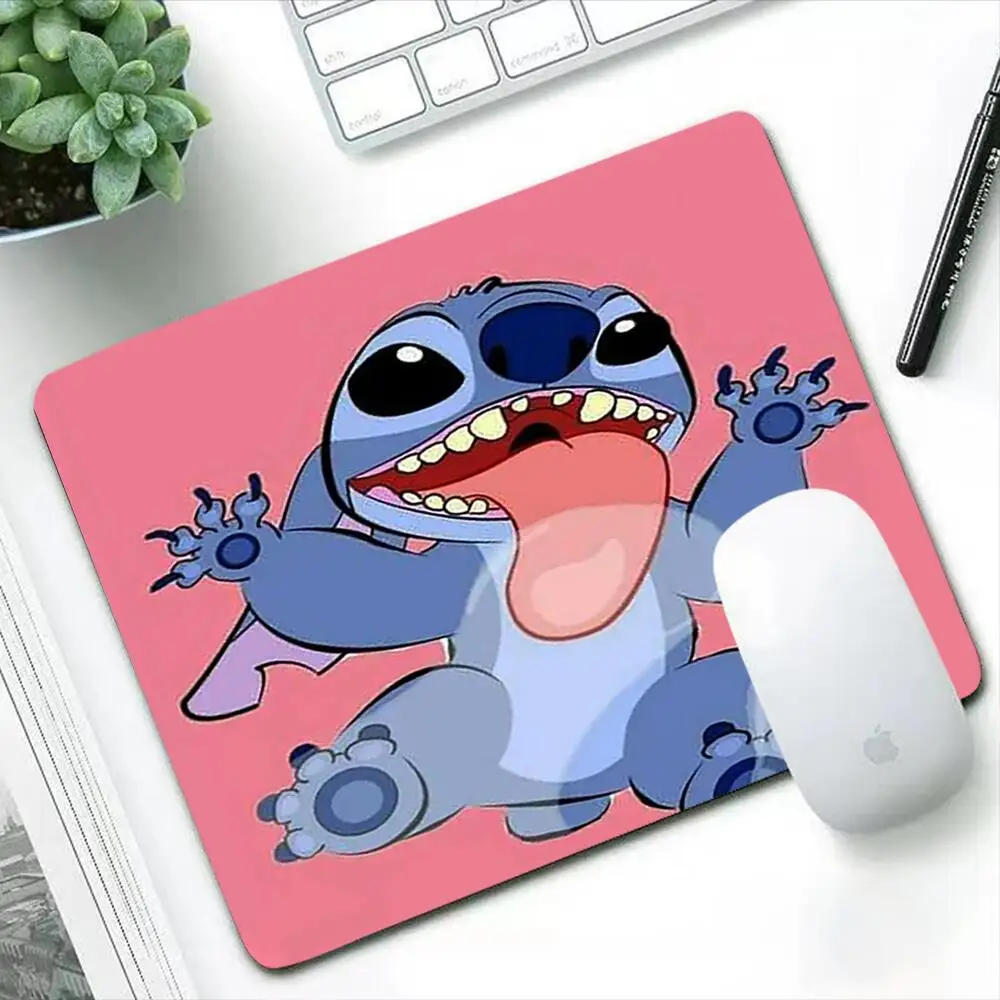 Коврик для мыши Stitch, коврик для клавиатуры, настольный прочный настольный коврик для мыши, резиновый игровой коврик для маленьких геймеров, Decoracion Gamer, ПК, компьютерный коврик для мыши