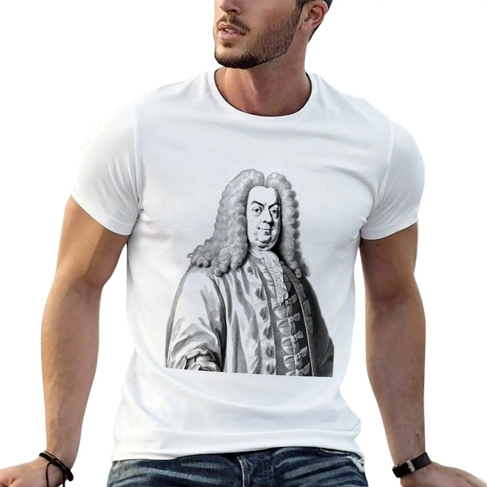 George Frideric Handel T-Shirt UV Sun Protection Tee Shirt