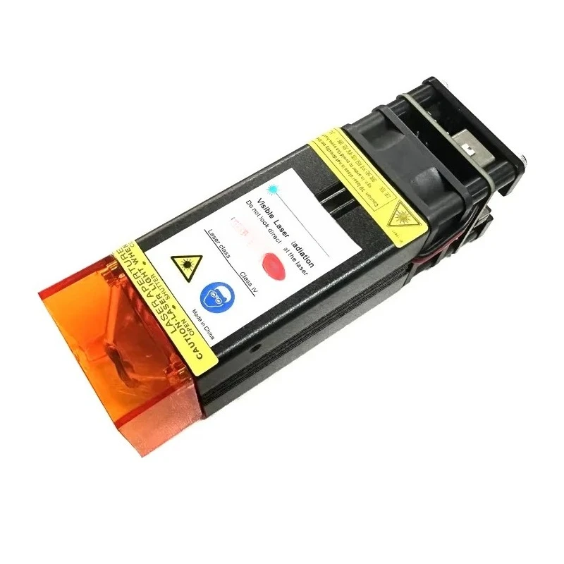 450nm High Power 80W Fixed Focal Fast Engraving Laser Head 20W Multi Function Laser Module CNC