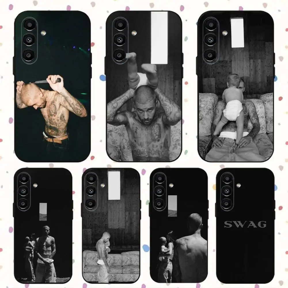 

SWAG J-Justin B-Bieber Phone Case For Samsung S24,S21,S22,S23,S30,Ultra,S20,Plus,Fe,Lite,Note,10,9,5G Black Soft Cover