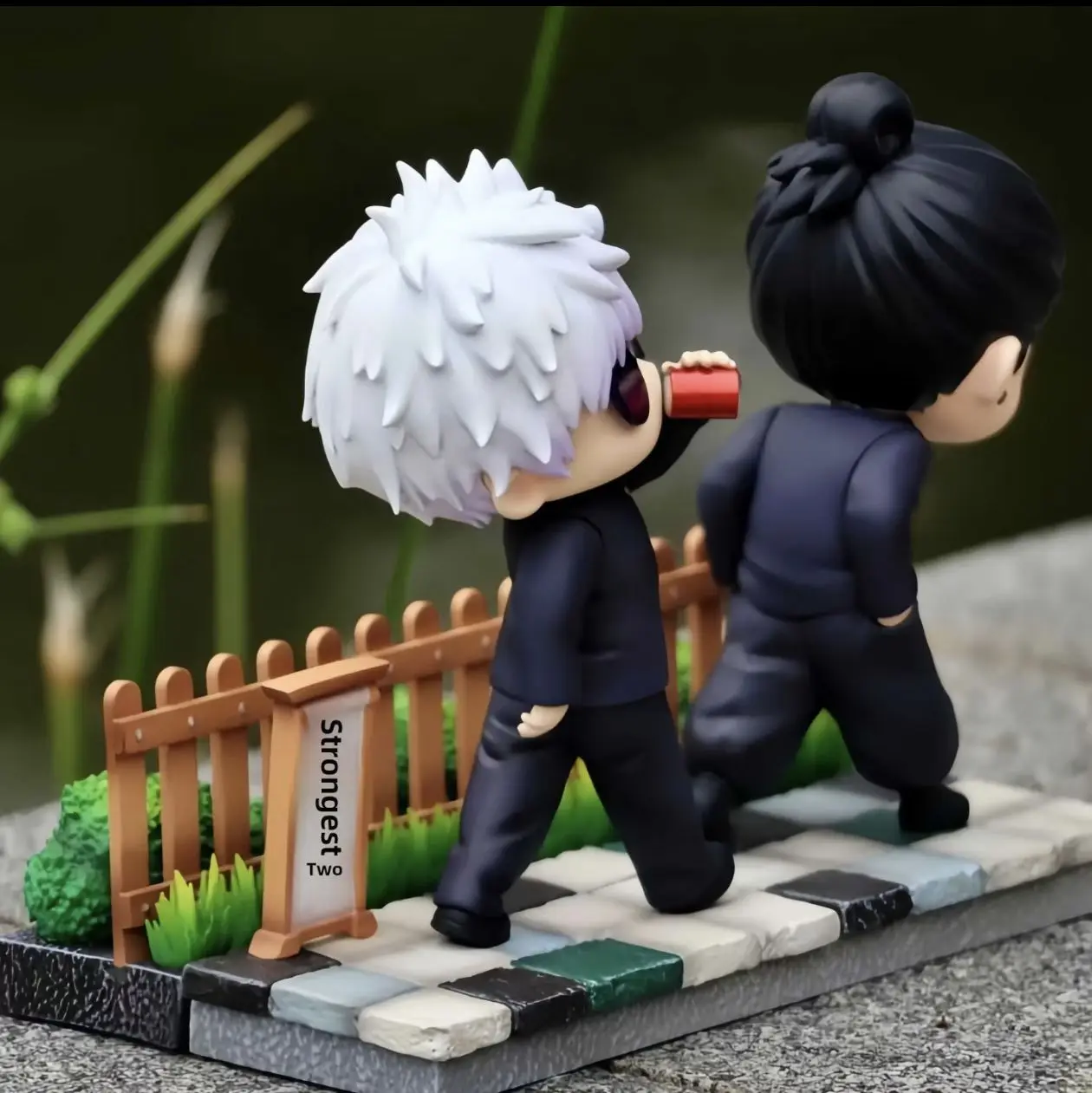 ฟิกเกอร์ตัวละครอนิเมะใหม่ จูจิตสึ ไคเซ็น โกโจ ซาโตรุ และ คัตสึโระ ซึคุรุ ของสะสม ของขวัญ เหมาะสำหรับนักสะสม