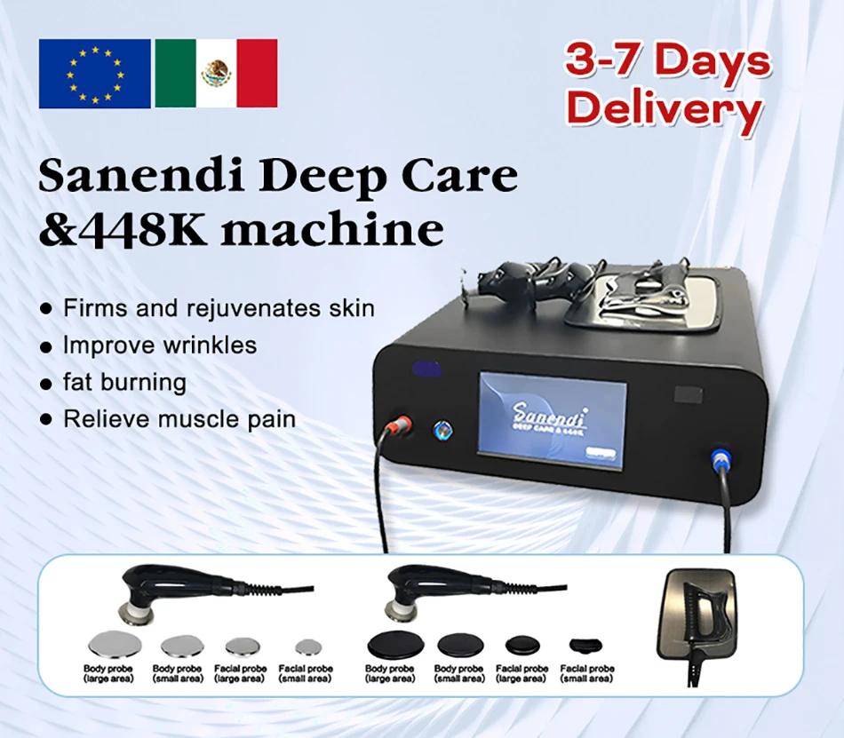 Newest 2025 Indiba 448khz Spain Technology  Cavitation Body Care System RET CET RF Slim Machine for Weight Loss Indiba