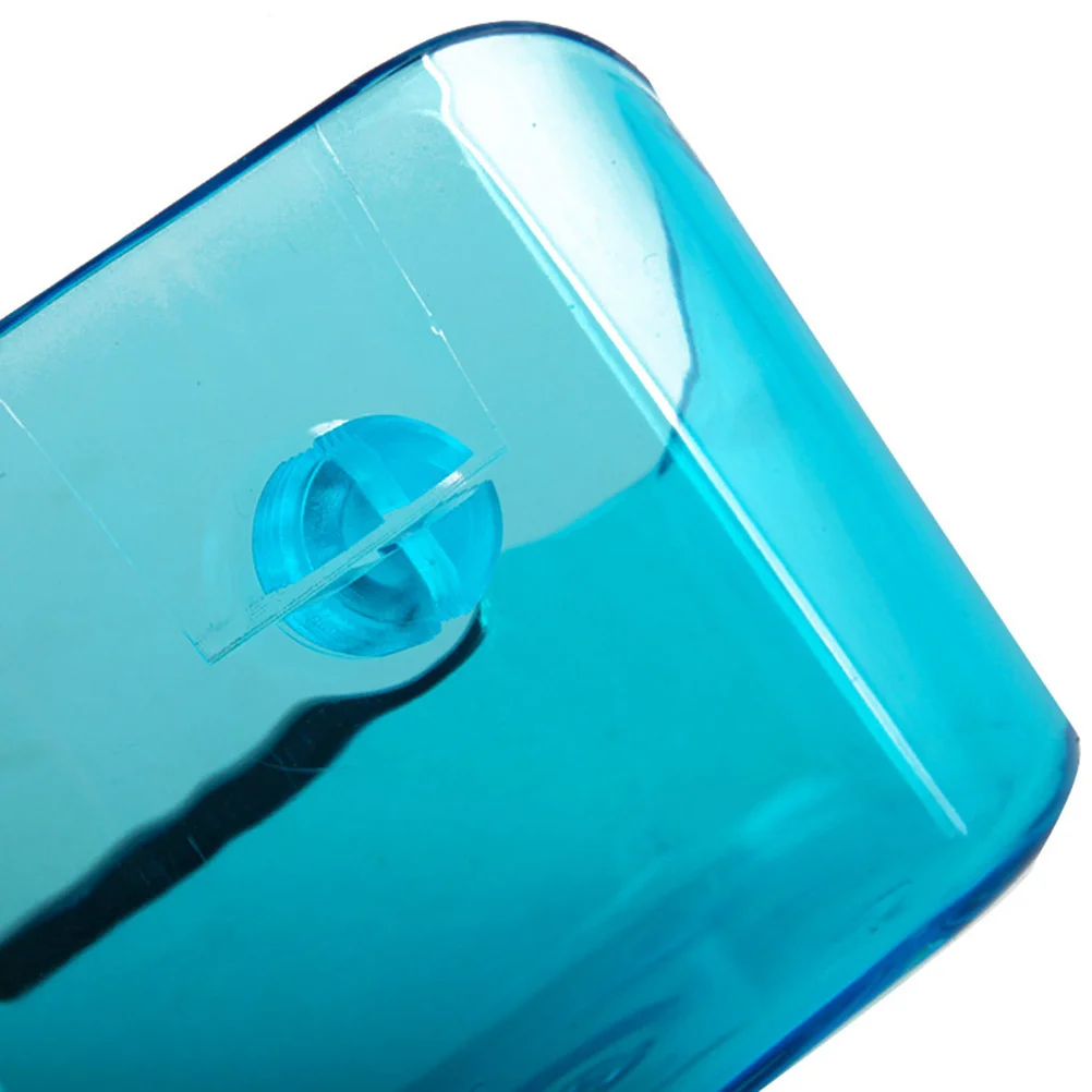 

Food Water Bowl Blue Snap Lock Small Animal Feeder Durable Plastic Cage Mount for Rabbit Chinchilla Guinea Pig Hamster Rat