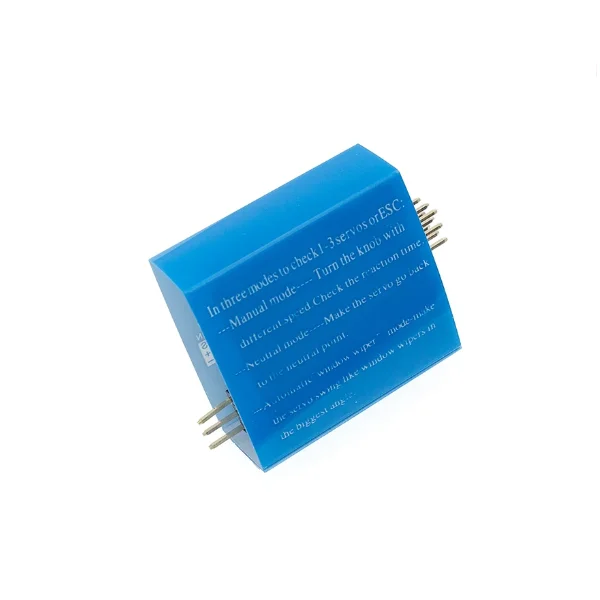 Simple Servo Tester module Servo Tester Airplane Motor Tester ESC Tester Three Indicator Lights