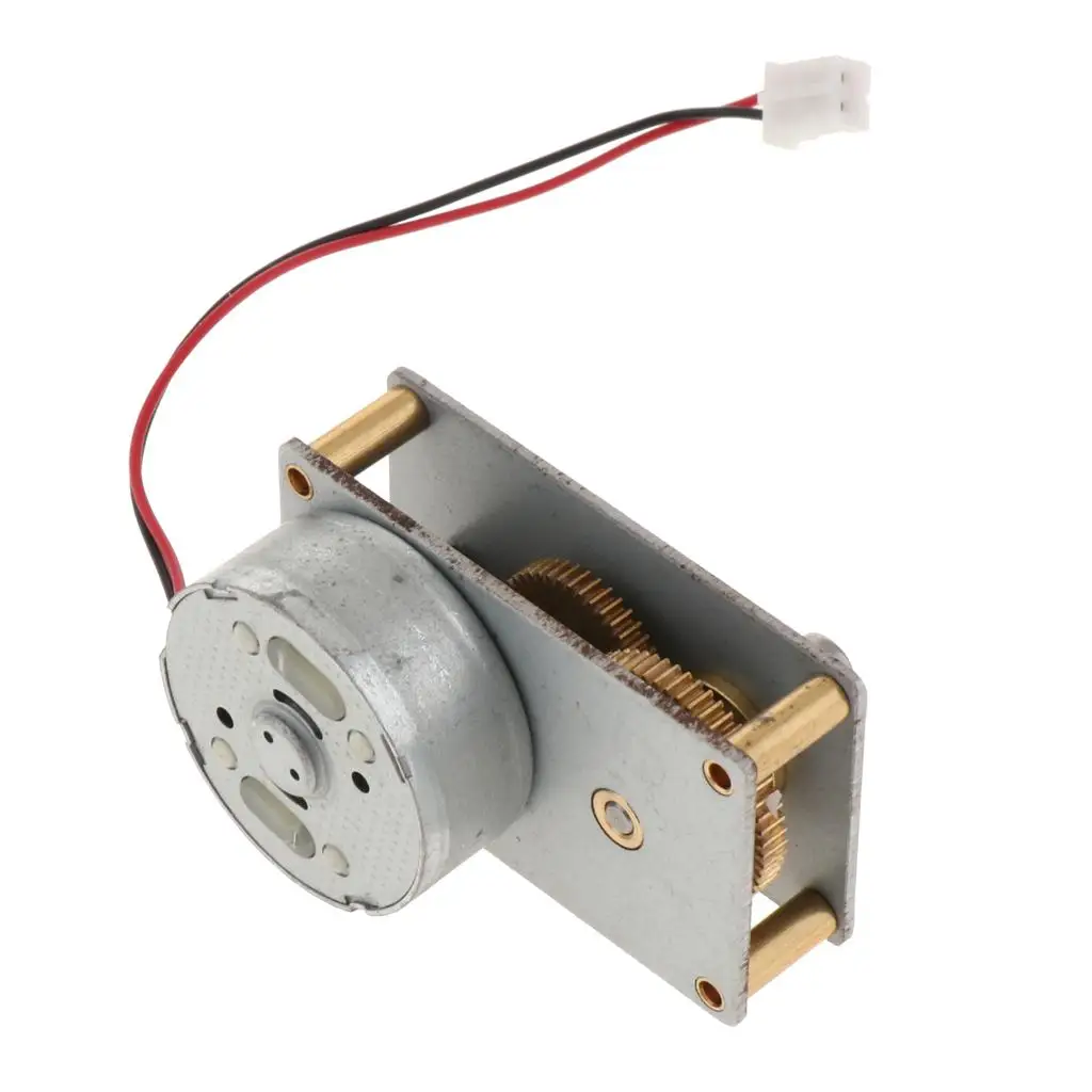 Adjustable DC 3-12V Metal Geared Reduction Valve DC Motor Reversibler