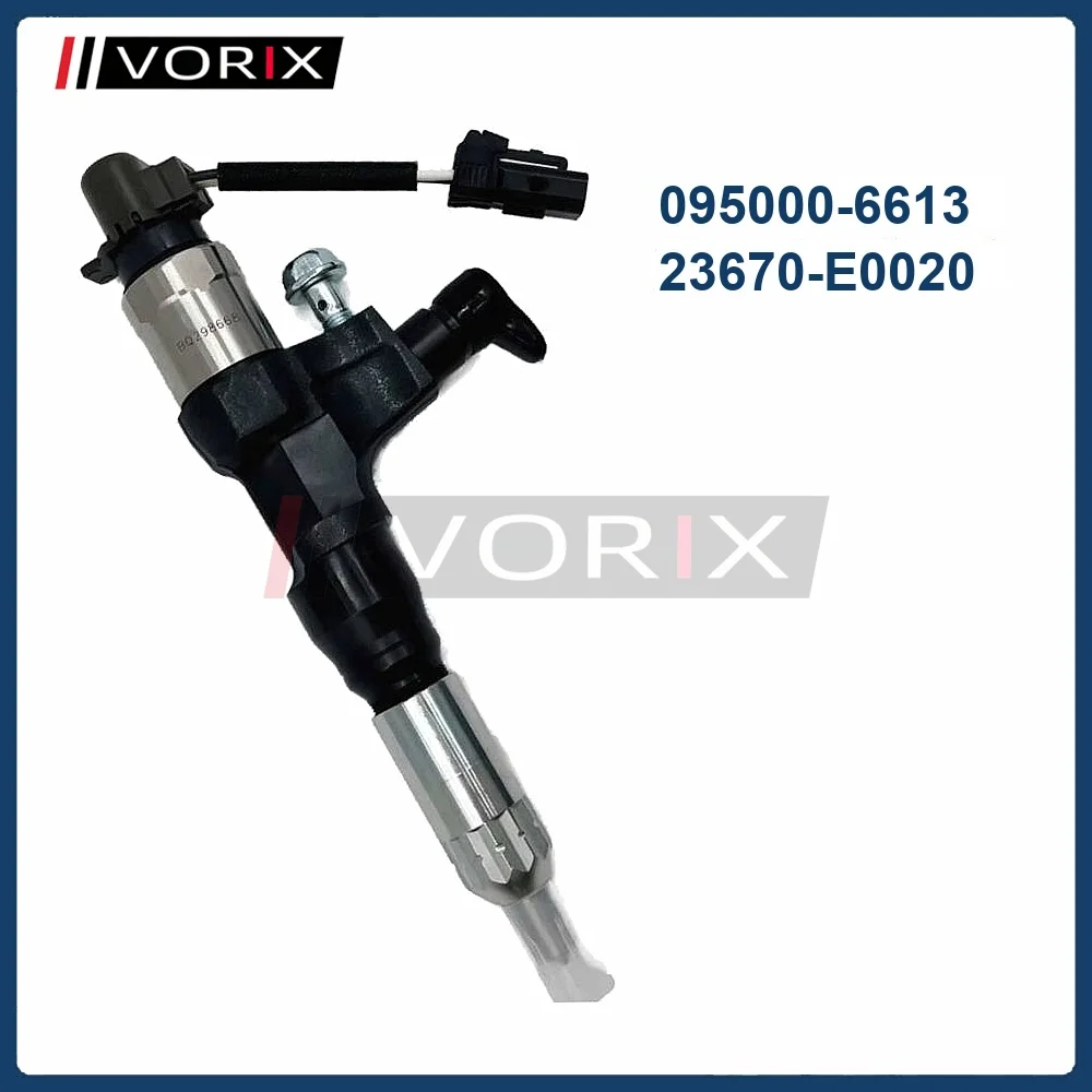 

Diesel Fuel Injector Assembly 095000-6613 23670-E0020 For Hino J05E Engine Truck