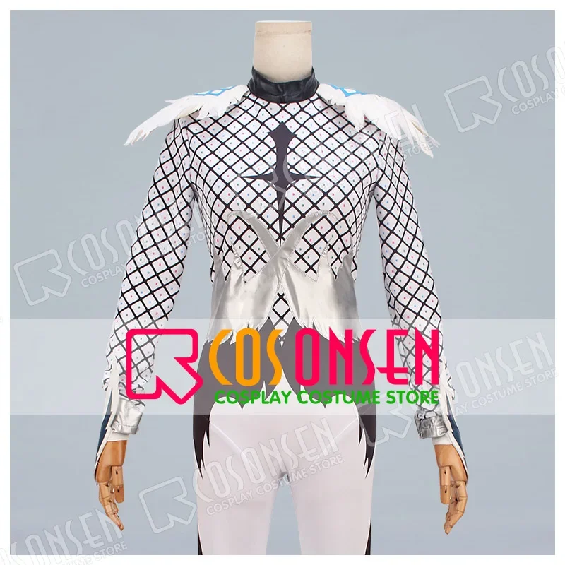 

COSPLAYONSEN YURI!!! on ICE Yuri Plisetsky Agape White Performance Cosplay Costume full set