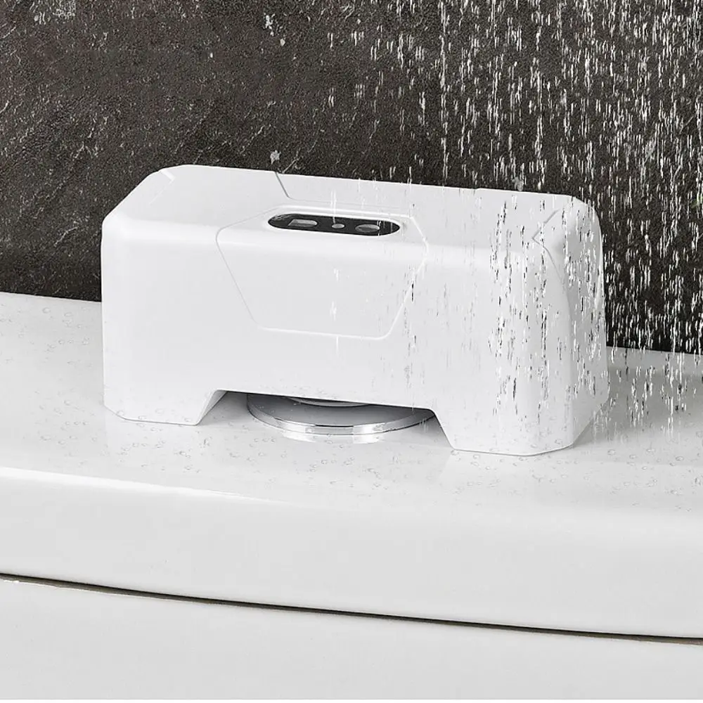 Botón de descarga de inodoro automático externo, sin contacto, impermeable, inducción, detección IR a prueba de salpicaduras