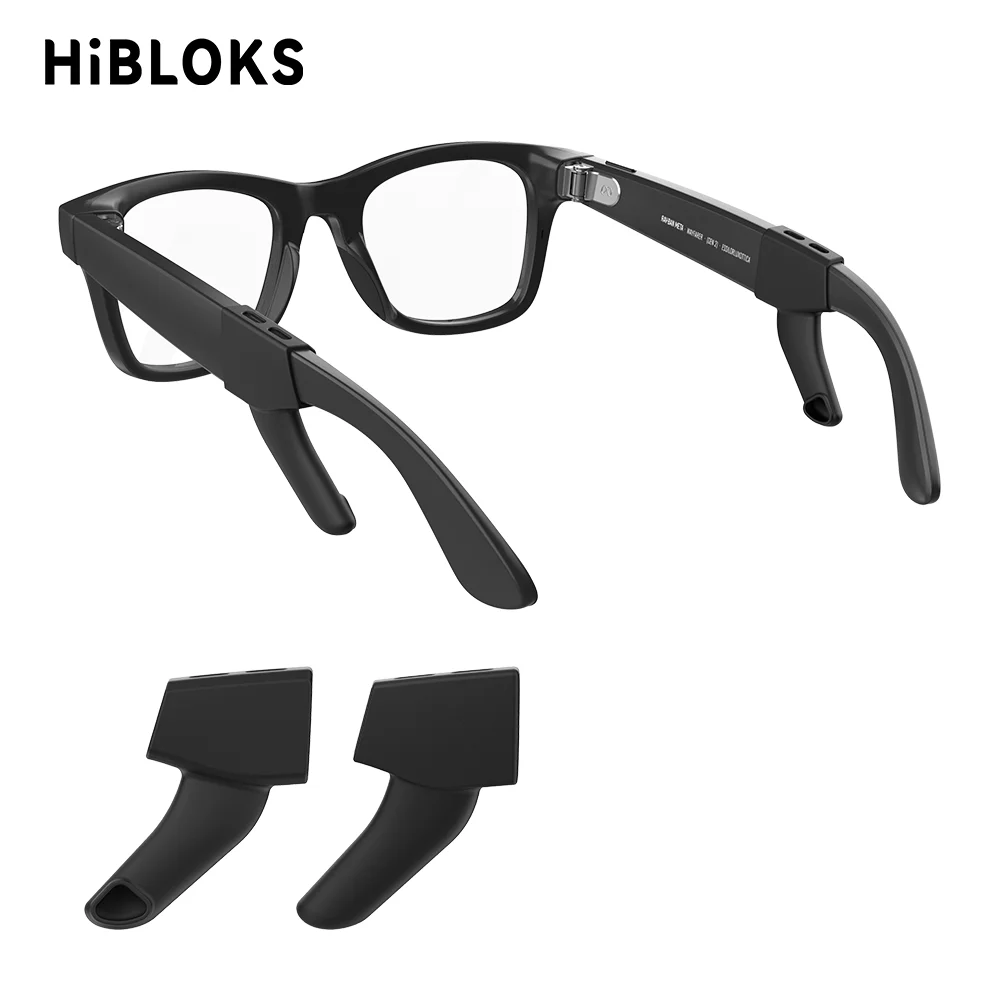 HIBLOKS Sound Guide Tube For Ray Ban Meta Gen1 & Gen 2 Wayfarer/Skyler/Headliner/Dispaly Smart Glasses Earphones Accccessories
