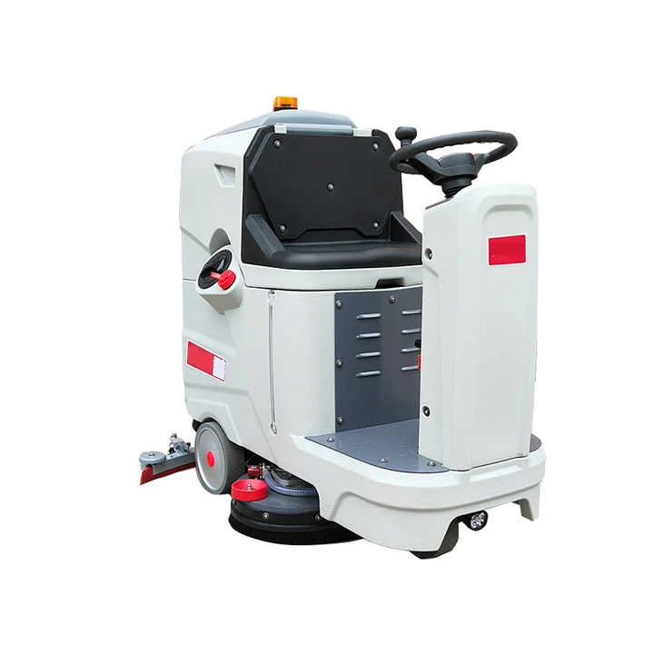 Professional Riding Floor Scrubber Walk Behind 14 Inch Floor Cleaning Machine Professional Electric Scrubber For Commercial