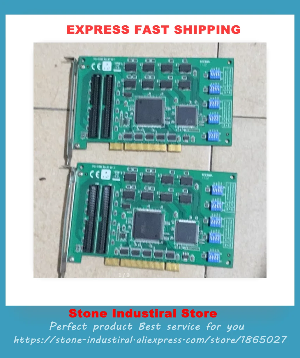 PCI-1739U 48-Channel Digital Input/Output Card 90% New Board