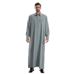 Neue Ramadan Arabisch Muslimischen Männer Kleidung Abaya Dubai Türkei Islam Saudi-Arabien Modest Kebaya Robe Femme Musulmane Kaftan Kleidung