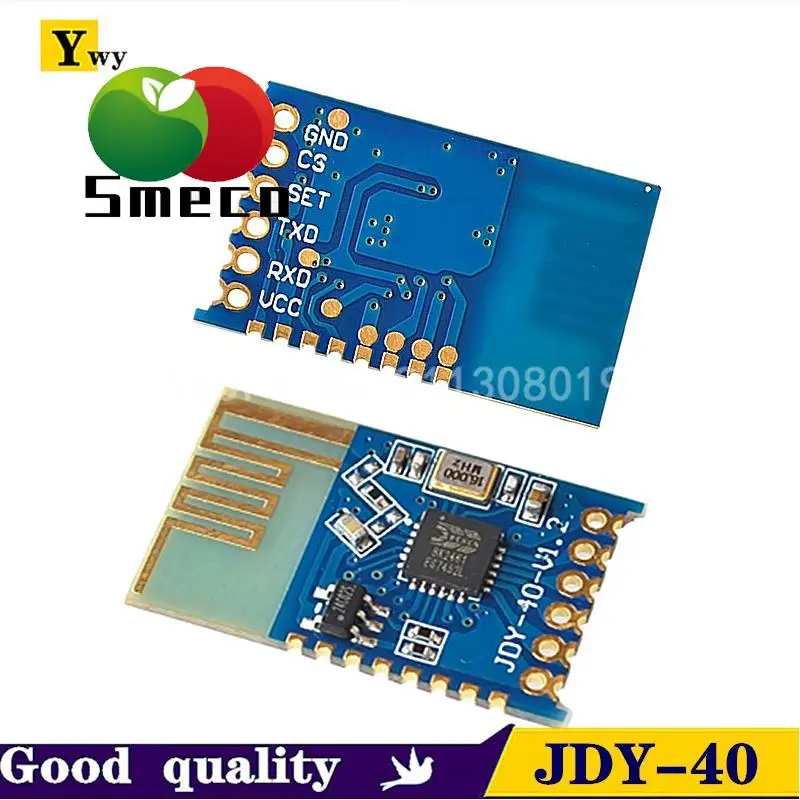 1PCS JDY-40 2.4G Wireless Serial Port Transmission Transceiver and Remote Communication Module IO TTL Diy Electronic For Arduino