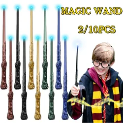 2/10PCS Sound Illuminating Toy Wands 14.6 Inch Witch Wands Magic Wizard Wands for Kids Birthday Party Gifts Cosplay