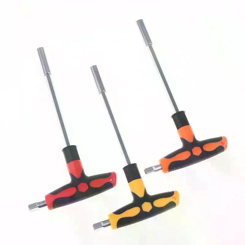 Handle T-shaped Cross Multi Purpose T-shaped Cross Adapter Socket Hexagonal Plum Head Screwdriver Set Home Improvement