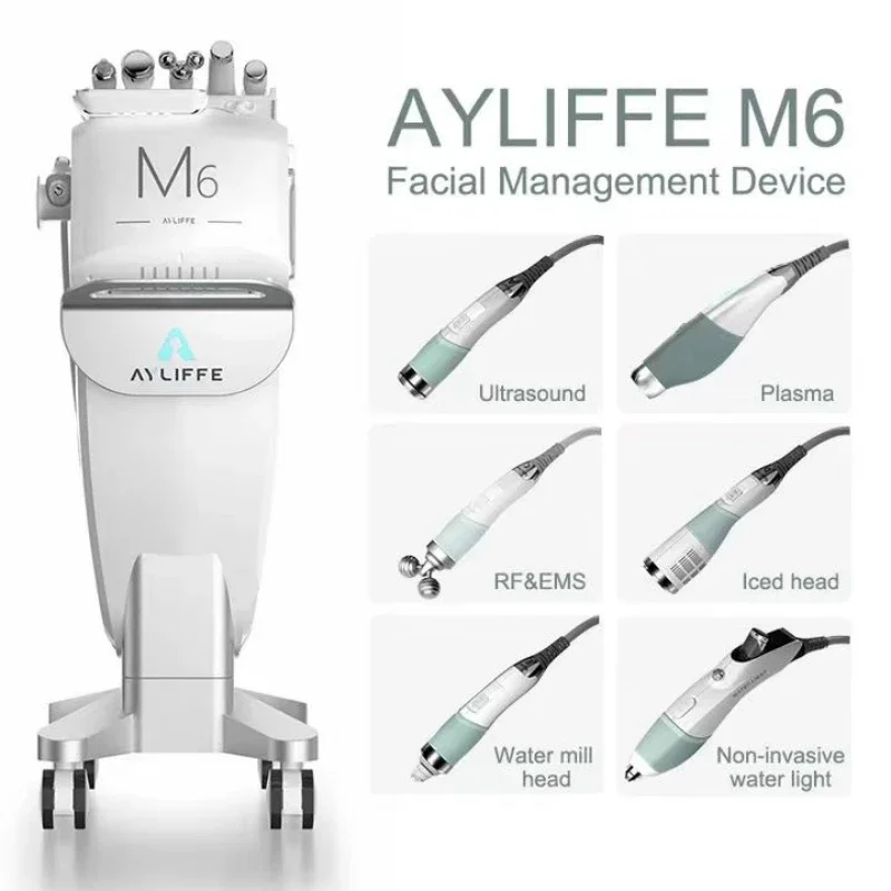 

M6 Radiofrequency Spa Instrument, Anti-Aging, Blackhead Removal, Deep Cleansing Skin Oxygen Therapy, Whitening and Rejuvenation