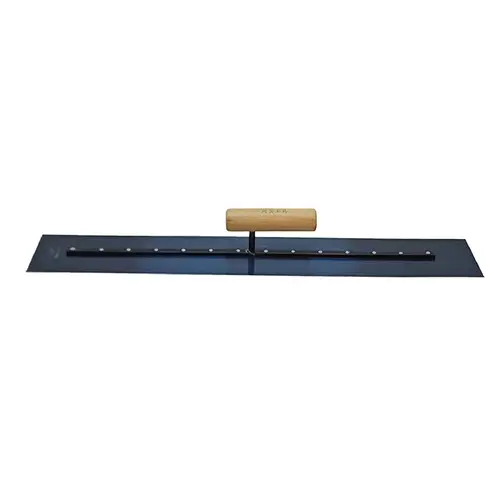 60CM Plastering Trowel Wooden Handle Blue Steel Blade Skimming Construction Putty Knife Drywall Tools Spatula for Smoothing - Image 5