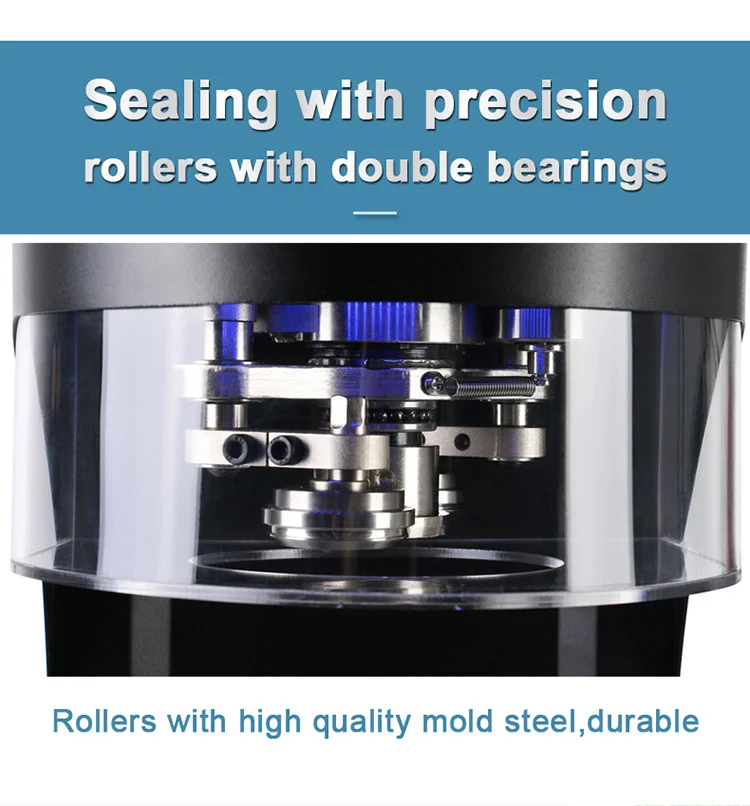 Sigillatore per lattine touch screen intelligente con coperchio facile da aprire Sigillatore non rotante di alta qualità Macchina per sigillare barattoli di bevande di stagno di succo di soda