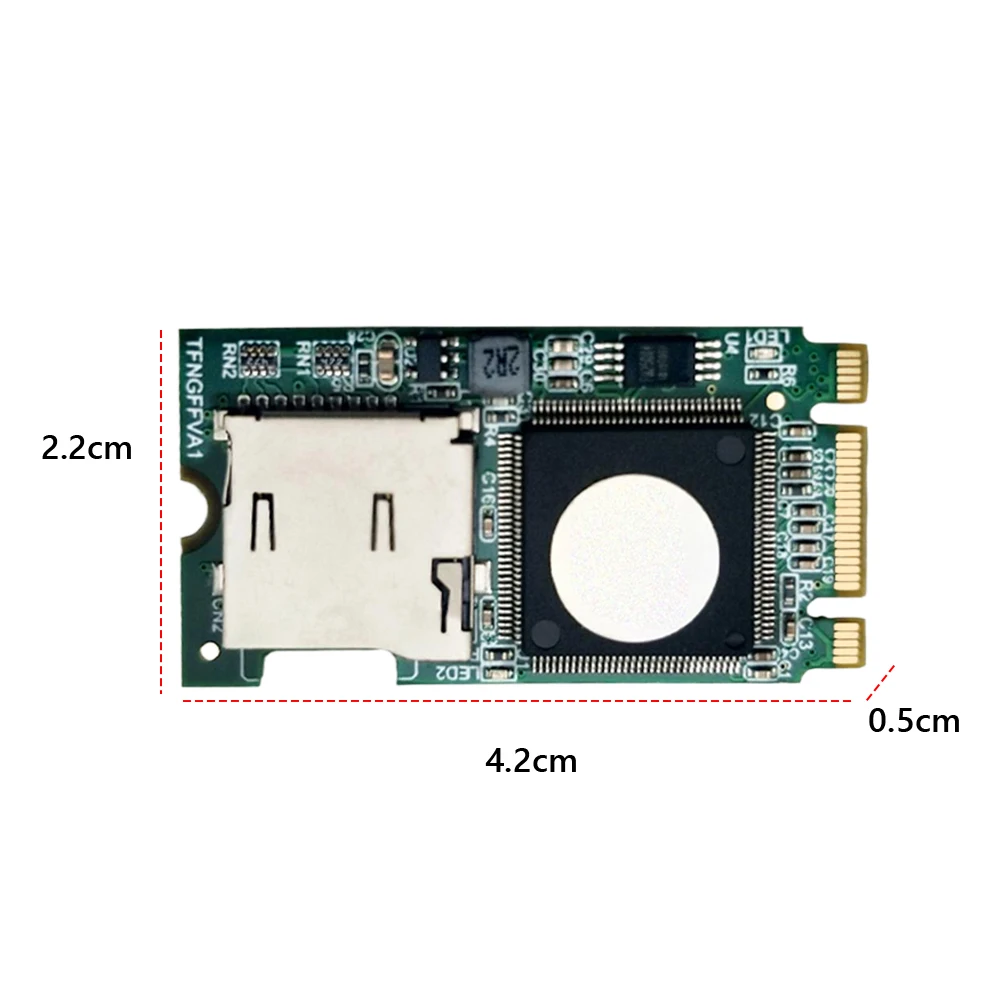 Cartão adaptador TF Micro SD para M2NGFF Cartão TF para leitor de cartão TF chave M2NGFF B + M