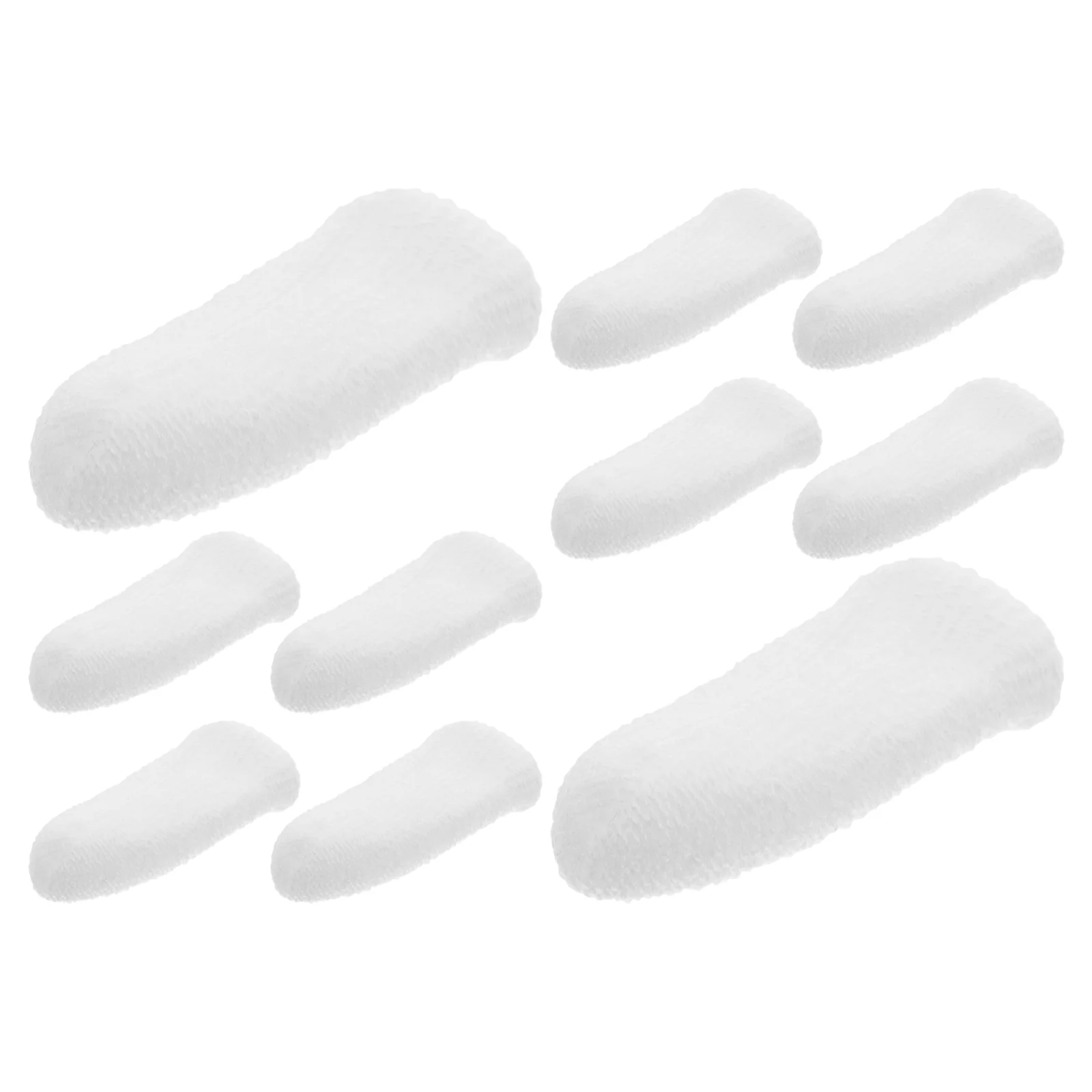 10 Pcs Small Dog Pet Cleaning Finger Cots Wipes Chews for Dogs Nylon Cat Tooth Brush Toothbrush