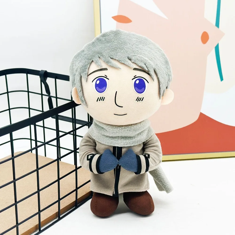 헤타리아 축 강대국 애니메이션 스타 봉제 인형 아서 커클랜드 이반 브라긴스키 알프레드 F. 존스 봉제 인형 부드러운 생일 선물 크리스마스 선물