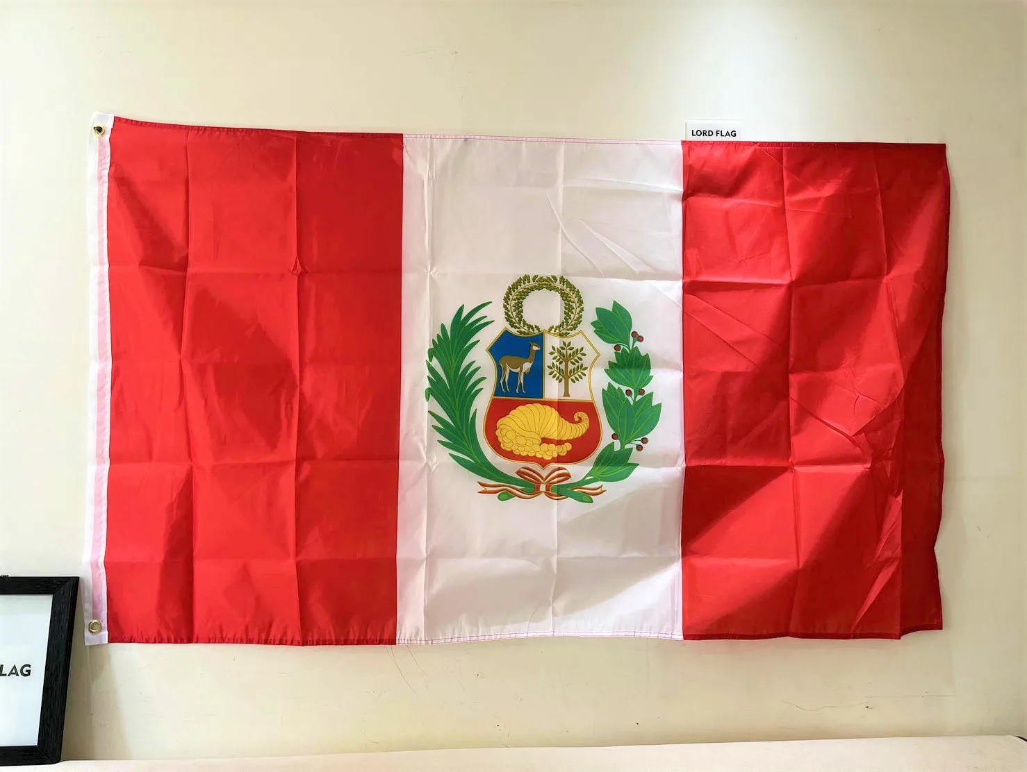 Free Shipping Peru flag Hanging Peruvian National Flags 90x150cm Polyester PER PE peru flag For Decoration And activity