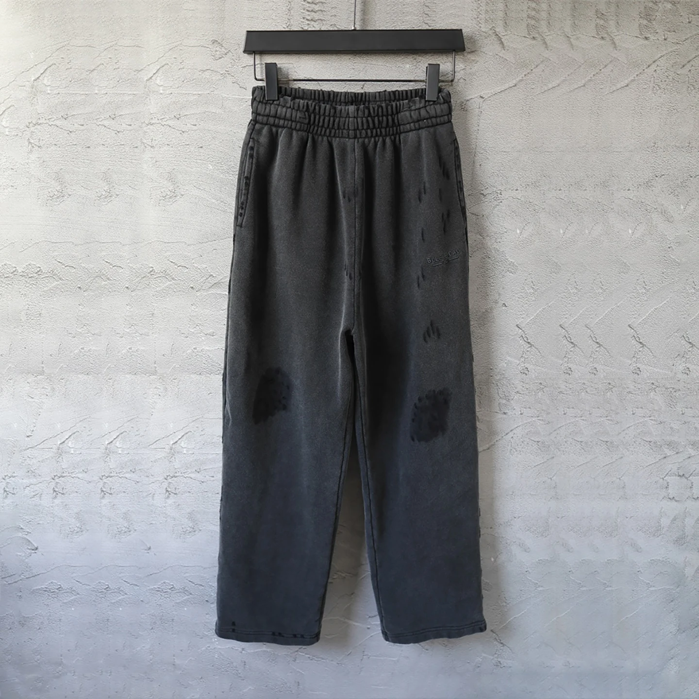 

Мужские повседневные брюки BCLENEICAC в винтажном стиле с вышивкой букв, свободного кроя, прямые штанины