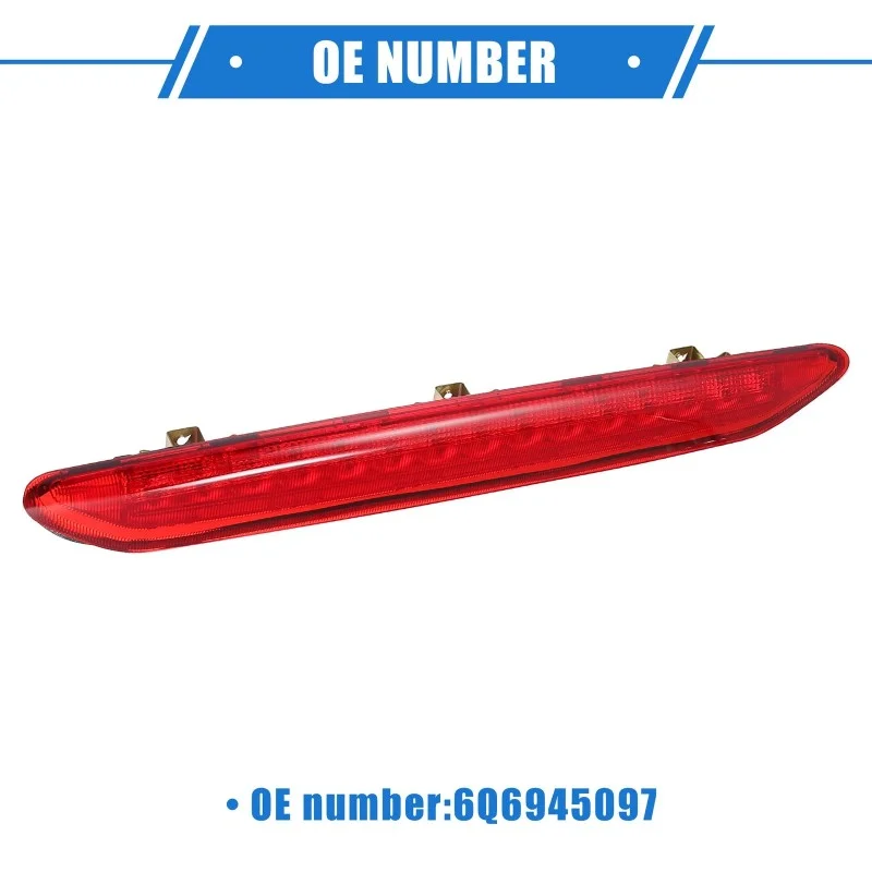 

Rear Additional Brake Stop Light Lamp Red High Level 3rd Third Brake Light For Volkswagen Polo MK4 IV 2002-2009 Car Accessories