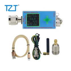 TZT RF-Power-Meter-V7.0 Misuratore di potenza RF da 10 GHz Potenza di ingresso massima 30 dBm (1 W) Connettore di tipo N Porta di tipo C