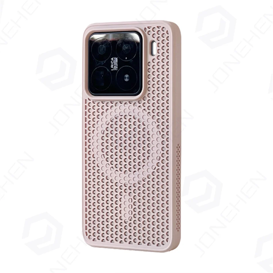 JONEHEN Für Magsafe Honeycomb Mesh Magnetische Fall Für Xiaomi Mi 13 14 15 17 Pro Max Redmi K60 K70 K80 einfarbig Silikon Stoßstange Abdeckung 4