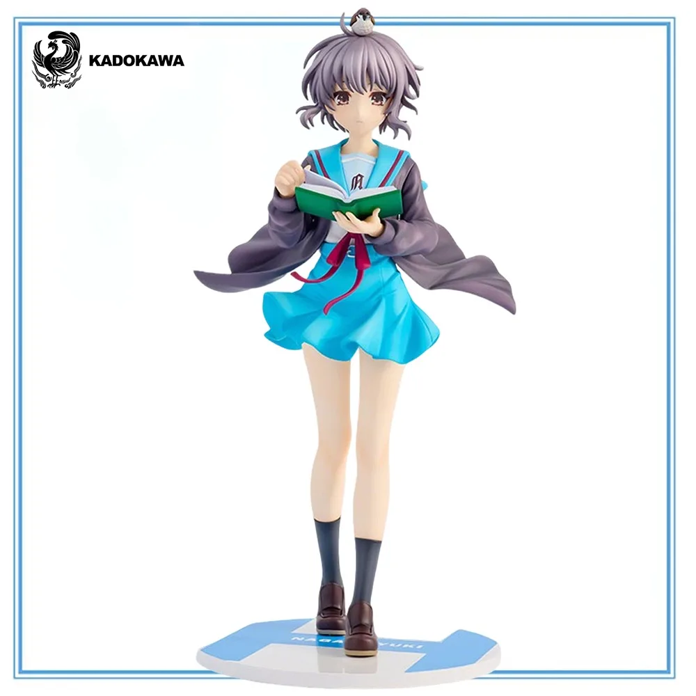 

100% Original in Stock Kadokawa KDcolle Suzumiya Haruhi No Yuuutsu Nagato Yuki Light Novel Ver Collection Garage Kit