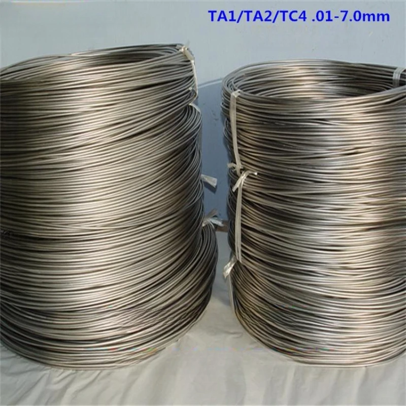 High purity titanium wire TA1 \ TA2 \ TC4 titanium alloy wear-resistant metal disc wire