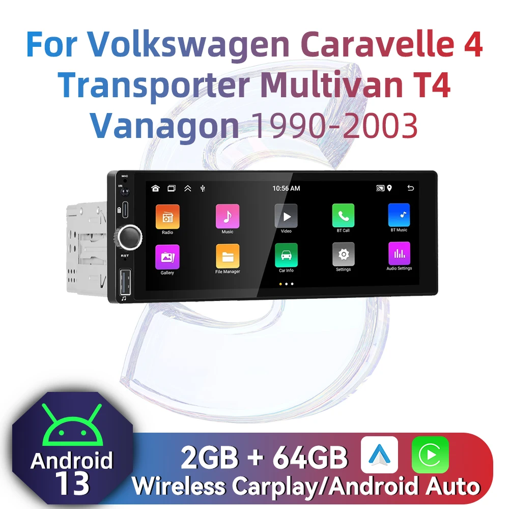 1 Din Carplay Radio…