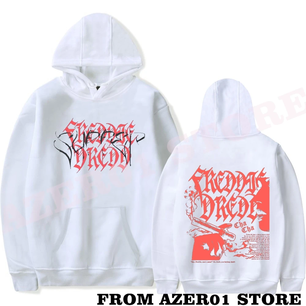 Freddie Dredd Logo Merch Hoodies Winter Men/Women Hooded Sweet Streetwear Long Sleeve Sweatshirt