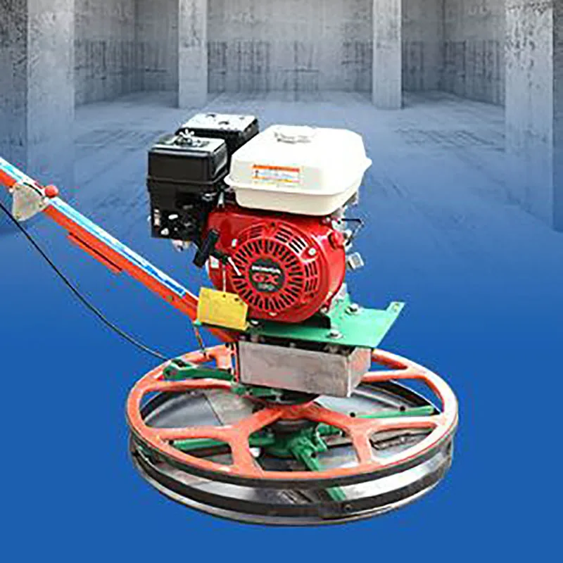 4KW 220V Gasolina Diesel Cimento Pavimento Electric Power Trowel Máquina Pequeno Piso Concreto Acabamento Smoothing Equipamento