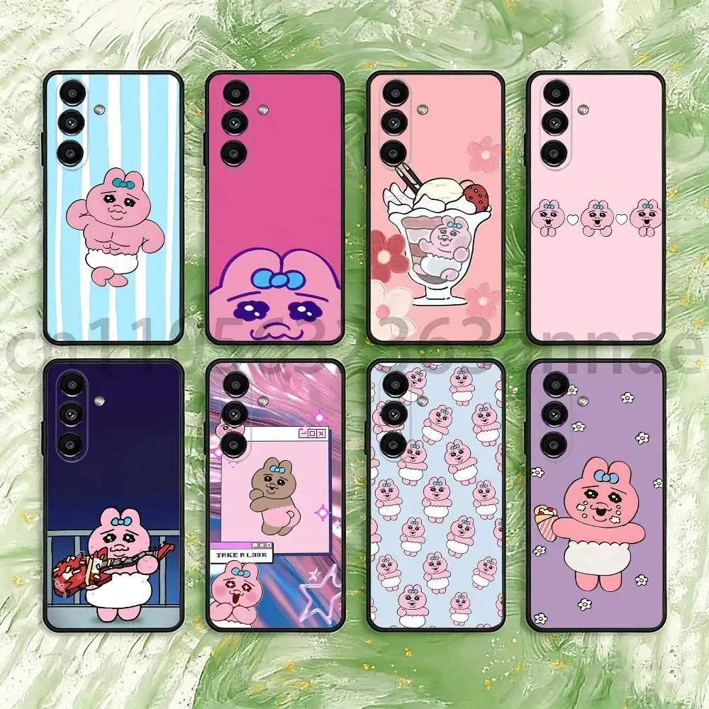 Kawaii O-OpanchuS UsagiS Phone Case For Samsung Galaxy S21 22 23 24 S25 Ultra PlusS20 FE S10 Plus  Cover Funda