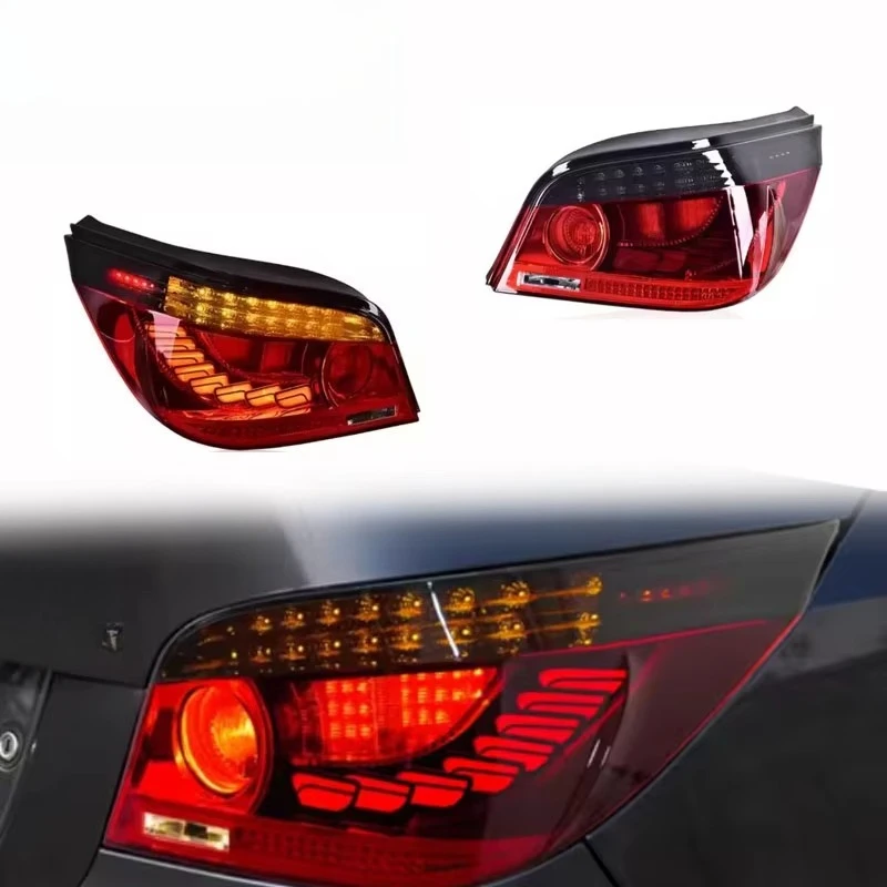 

Auto Car Accessories TailLights for 5 Series E60 Assembly 03-10 Rear LED DRL Dynamic Turn Signal Lamps Lighting System