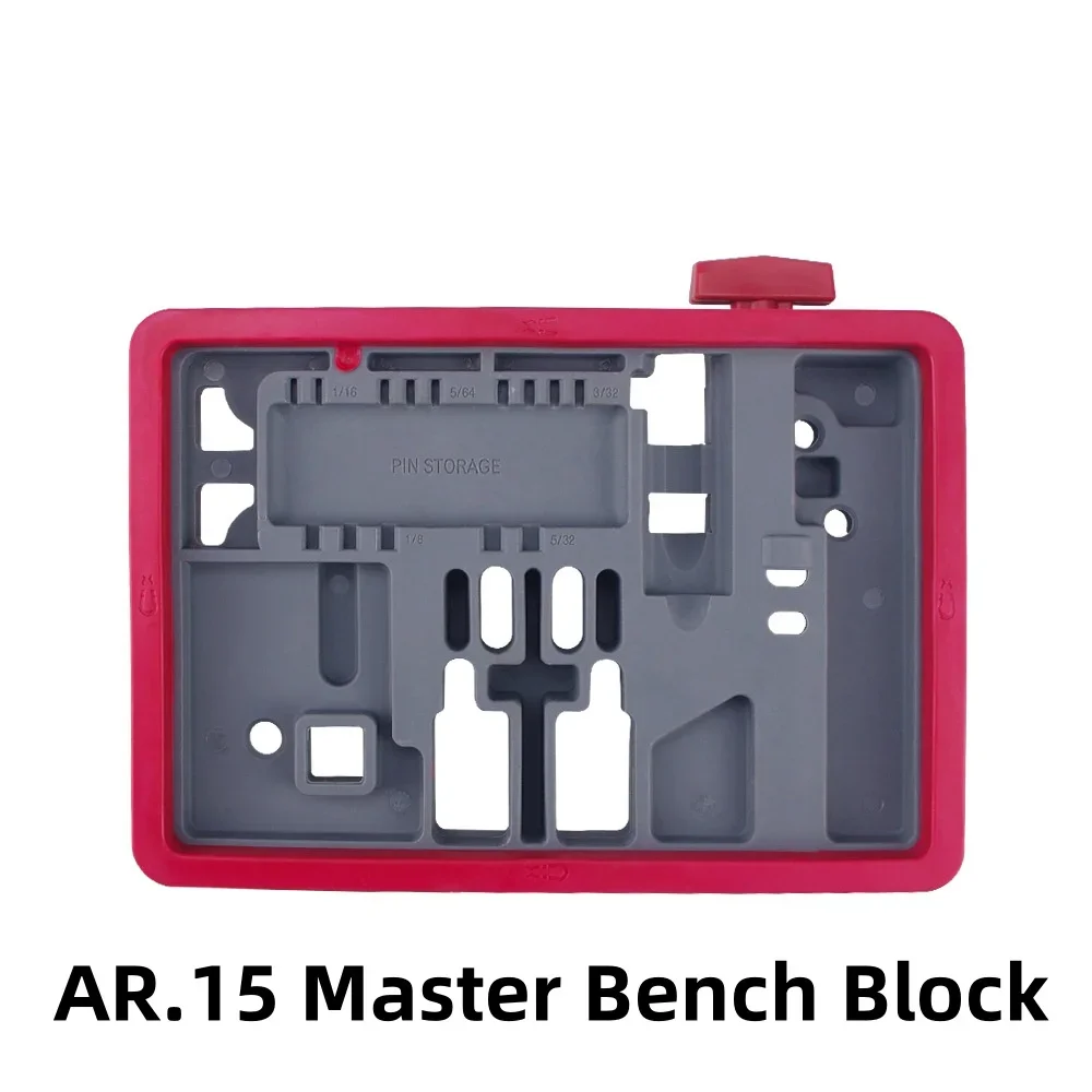 

Tactics AR15 Master Bench Block Сверхпрочная конструкция Инструменты для ремонта AR15 Real Avid Bench с 4-мя магнитами Прочная нескользящая поверхность