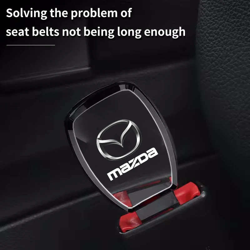 

Car Seat Belt Clip Extender Safety Seatbelt Lock Buckle Plug For Mazda 3 6 Atenza Protege Cx9 Cx7 Cx5 Rx8 Rx7 Mx5 Speed Axela