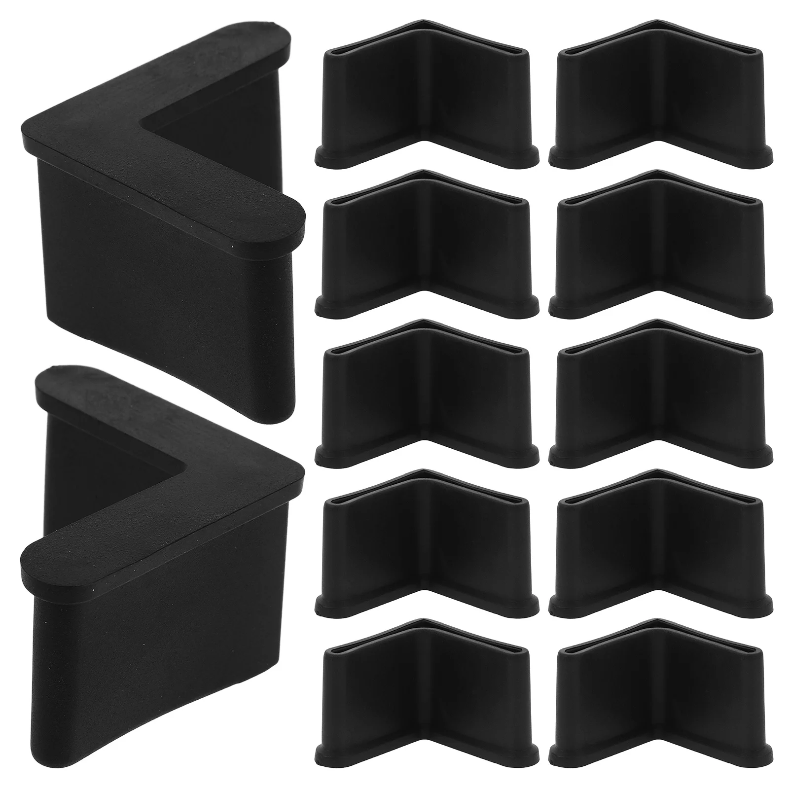 

20Pcs Chair Leg Floor Pads Rubber Foot Covers Non-Slip Furniture Protectors Scratch Resistant Table Cabinet Stabilizer Caps