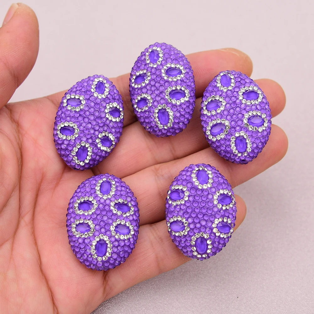 

APDGG No 019 5 шт. большие светло-фиолетовые стеклянные хрустальные бусины-разделители, аксессуары для изготовления ювелирных изделий