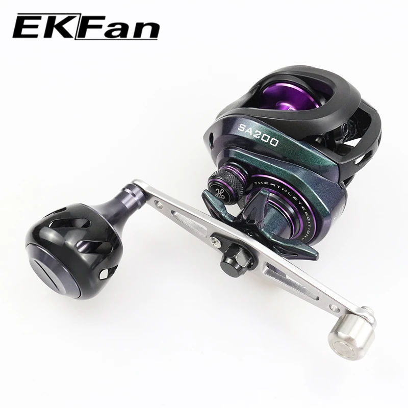 EKFan 110MM Aluminiumlegierung Baitcasting-Angelrollen-Griff für A/D/S 7*4/8*5mm Loch Links/Rechts Universalgriff DIY-Teil – Detail 7