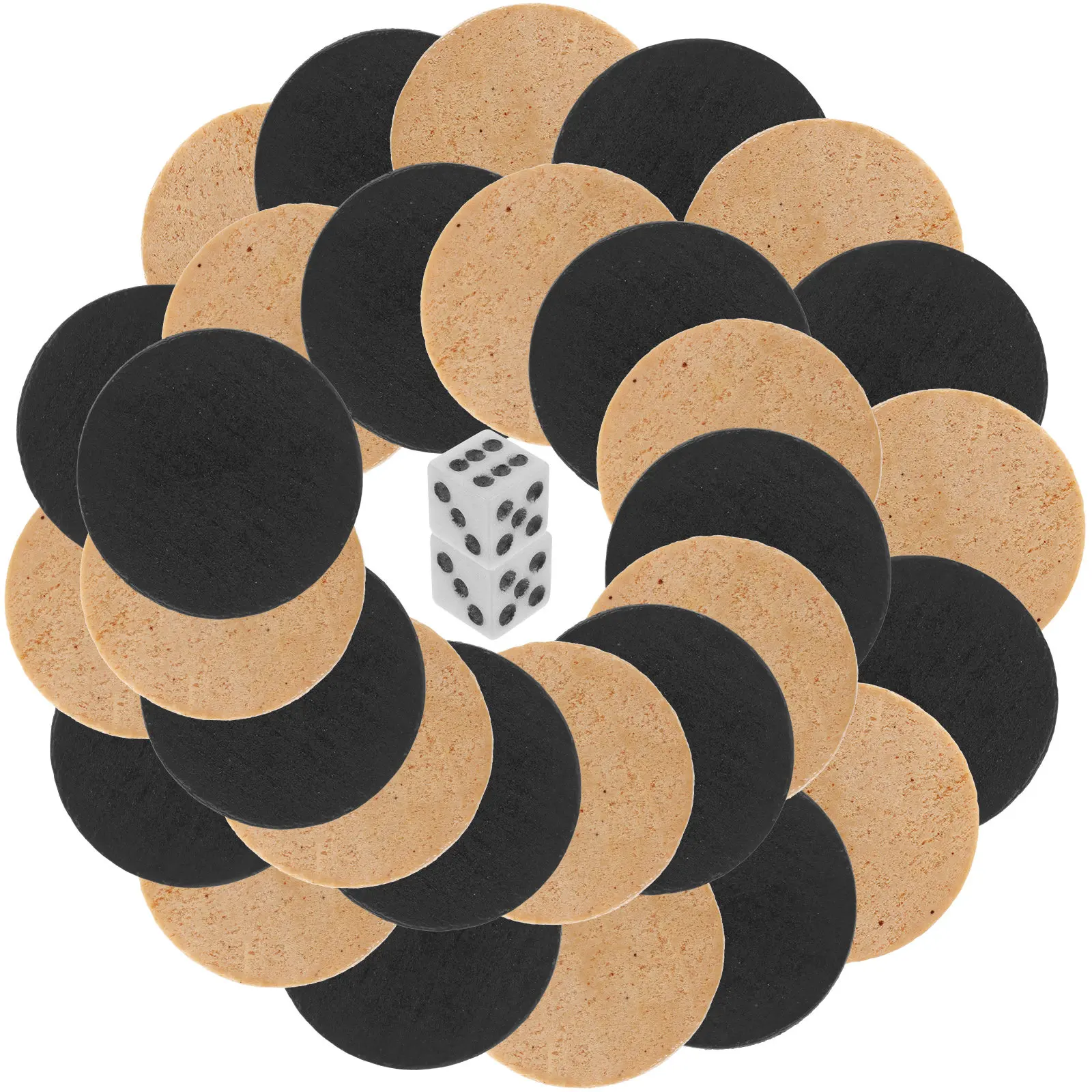 

Настольная игра: Большая деревянная доска для шашек и нард, аксессуар для домашнего использования