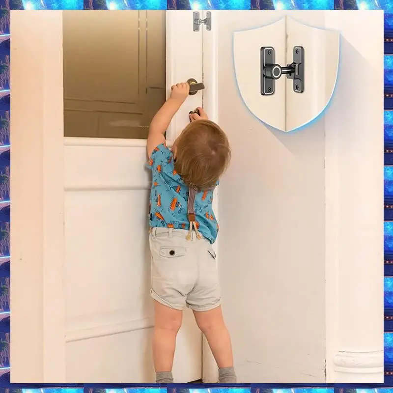 

2025 Heavy Duty Gate Latches 90 Degree Right Angle Barn Door Lock Anti-Theft Sliding Door Lock Latch For Garden,Heavy Duty Gate